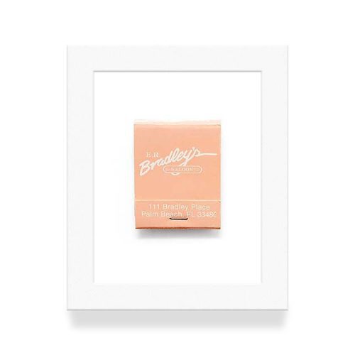 ER Bradleys Matchbook Diaries White Frame