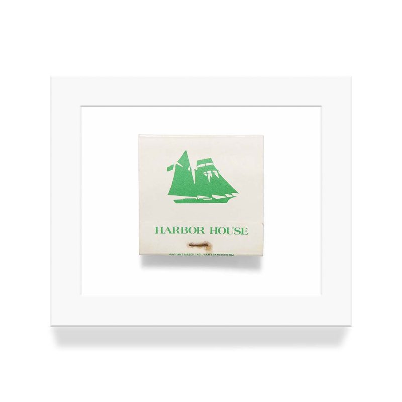 Harbor House Matchbook White Frame