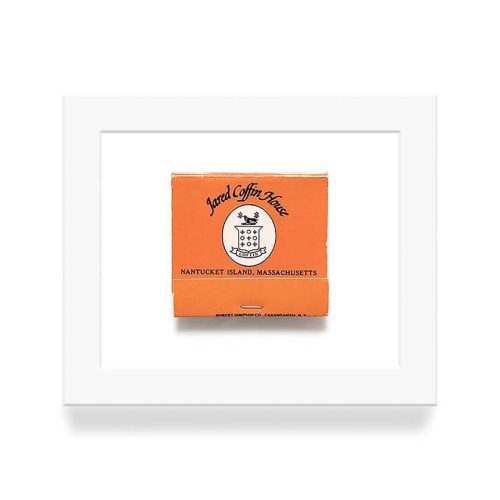 Jared Coffin House 2 Matchbook Diaries White Frame