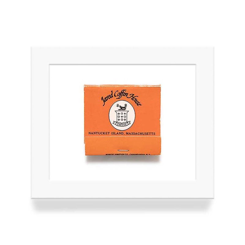 Jared Coffin House 2 Matchbook Diaries White Frame