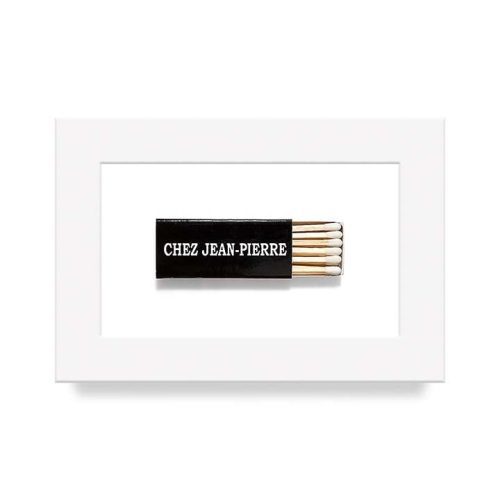 Jean Pierre Matchbook Diaries White Frame