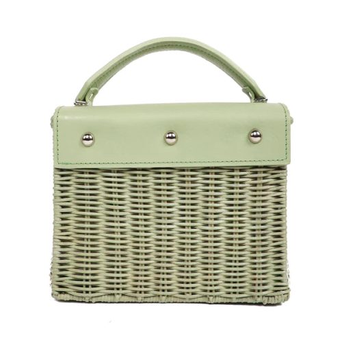 Kuai Sage Rear Wicker Wings Basket Handbag Rattan Bags Wicker Bags UK Wicker Bags Wicker Bag Straw Basket Handbag Wicker Handbag Eco Friendly Purses Wicker Handbags Bag Rattan Zipped