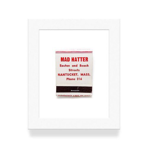 Mad Hatter Nantucket 2 Matchbook Diaries White Frame