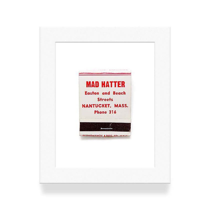 Mad Hatter Nantucket 2 Matchbook Diaries White Frame