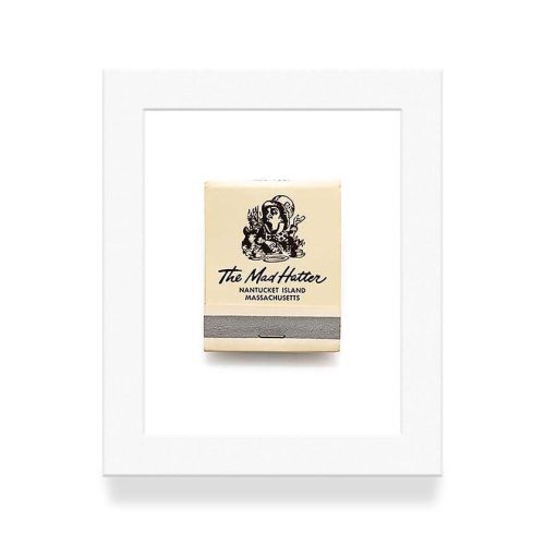 Mad Hatter 1 Matchbook Diaries White Frame