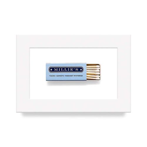 Millie s Matchbook Diaries White Frame