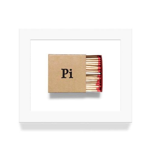 Pi Pizzeria Nantucket Matchbook Diaries White Frame