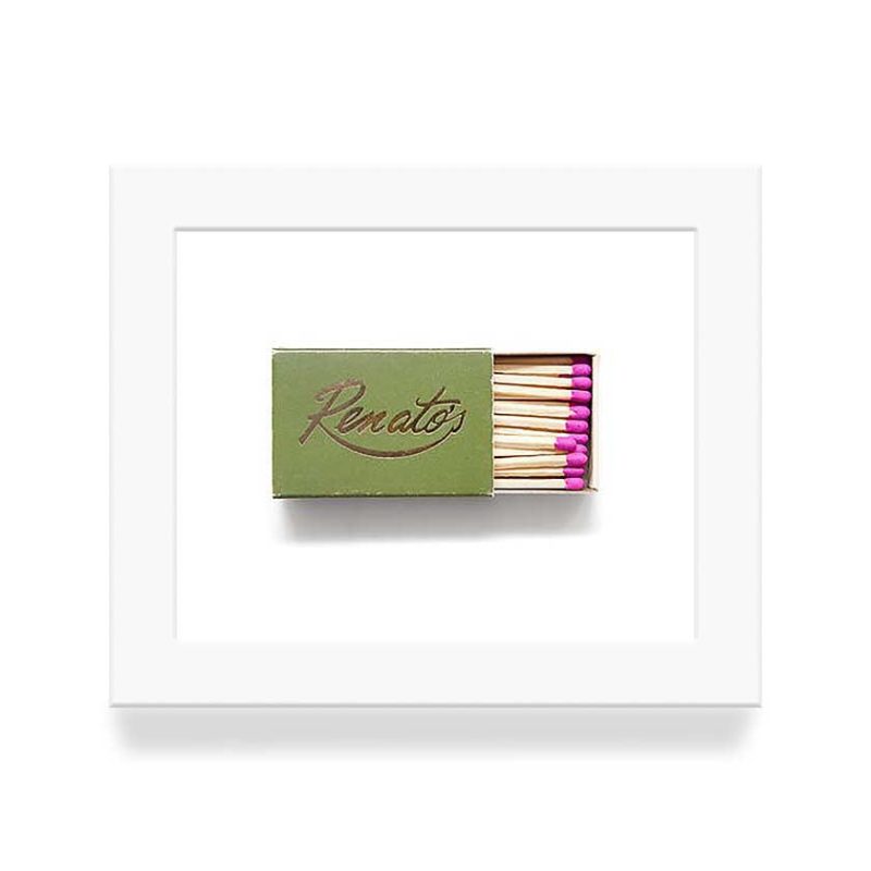 Renatos Matchbook Diaries White Frame