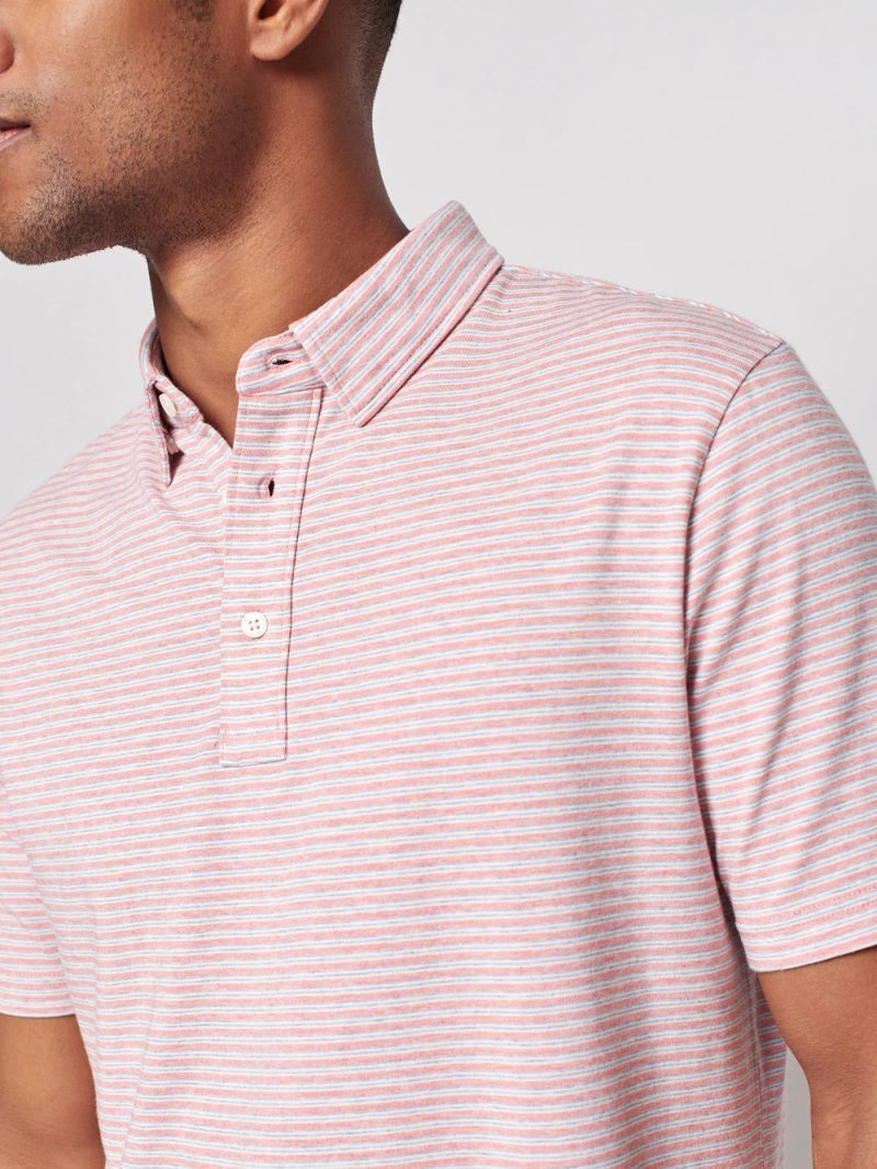 SP22faherty mens MKC0115 RMD SS MOVEMENT POLO ROSE MADAKET STRIPE detail 2 1000xcopy 00e655dc 83f9 416d 9703 1155b27d7de5