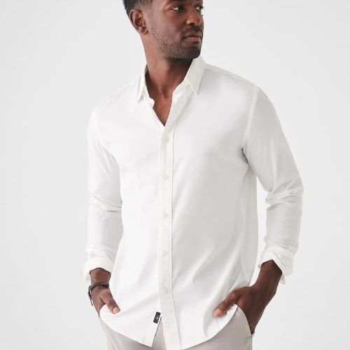 SP23 faherty mens MWC0082 CWI THE MOVEMENT SHIRT CLOUD WHITE crop 1 1000x 120aa579 7d4c 4869 a3b7 6f463790069b