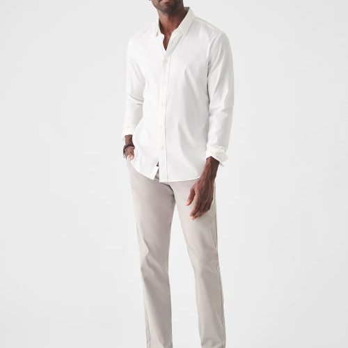 SP23 faherty mens MWC0082 CWI THE MOVEMENT SHIRT CLOUD WHITE front 1 1000x 07bba909 799a 446d b7bc 501a23e00c89