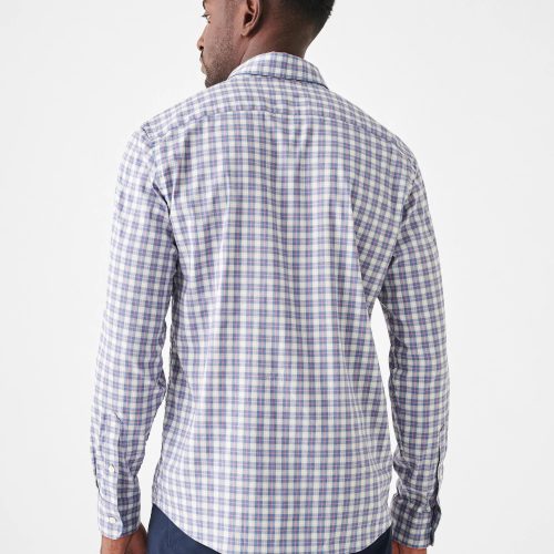 SP23 faherty mens MWS2323 CHH THE MOVEMENT SHIRT CHERRY HILL PLAID B back 1 2000x dd593156 983e 4b9c 975f cb7d186af1a1