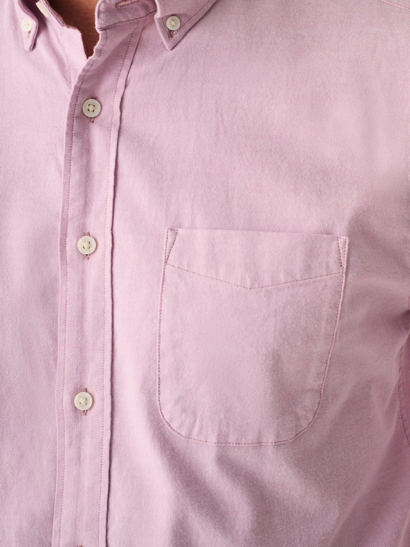 SP23 faherty mens MWS2329 ORH STRETCH OXFORD SHIRT ORCHID detail 1 2000x 71edcf3a 0b24 4556 bb93 95cddf987cd5