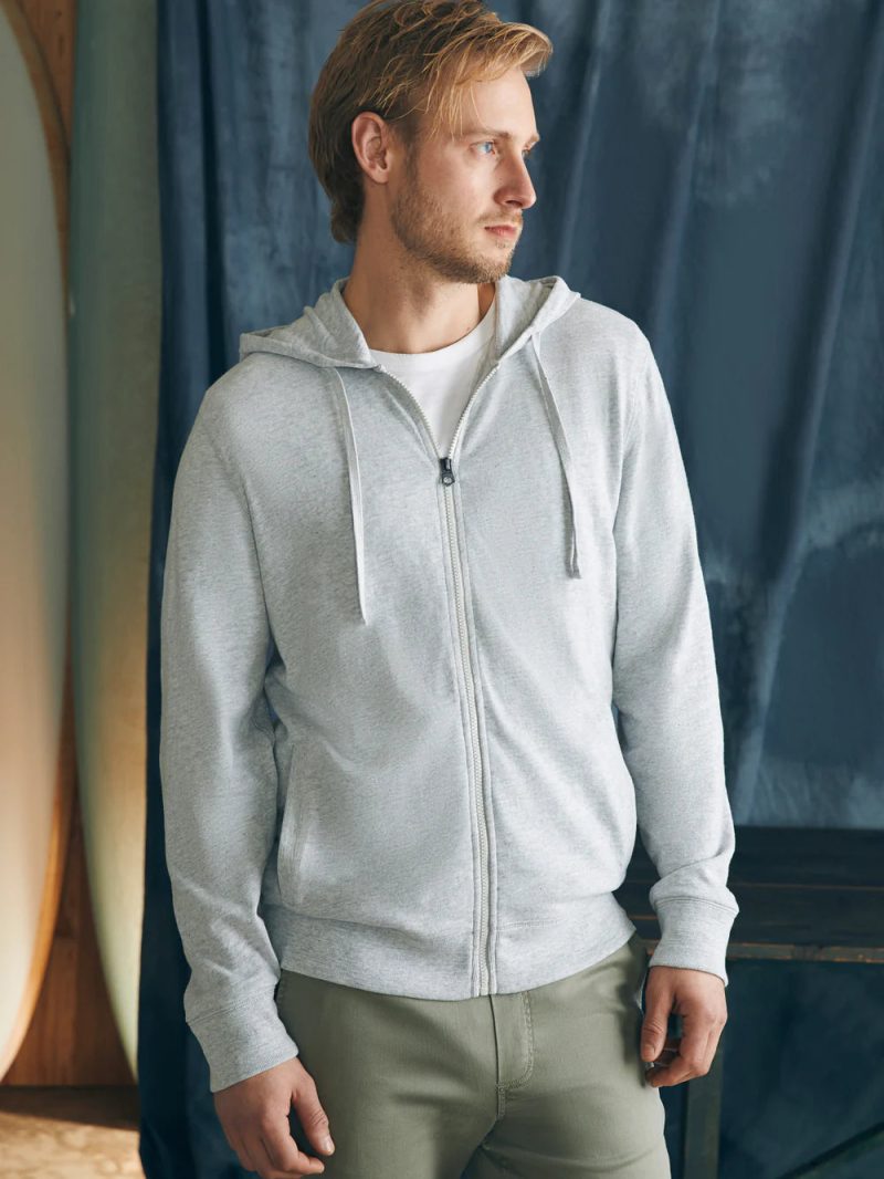 SP24 faherty MQS2405 LGH sunwashed zip hoodie light grey heather OM FRONT CROP 1 1000x 14ca6d86 6379 4d39 b612 04cf88713c3a