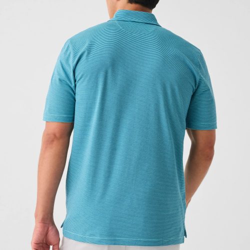 SU23 faherty mens MKU2348 ITF ss movement pique polo island teal feeder back 1 2000x 3cda1305 eca9 4aa0 91d2 2e72b9db7fc2