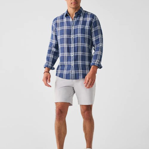 SU23 faherty mens MWS2343 JET linen laguna shirt jetty plaid front 1 1000x 2d638bfd a1e0 4b7a 84e8 7842f6a7a4d7