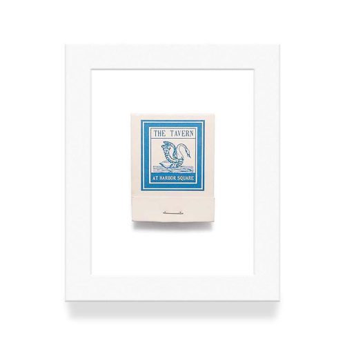 Tavern at Harbor Square Nantucket Matchbook Diaries White Frame