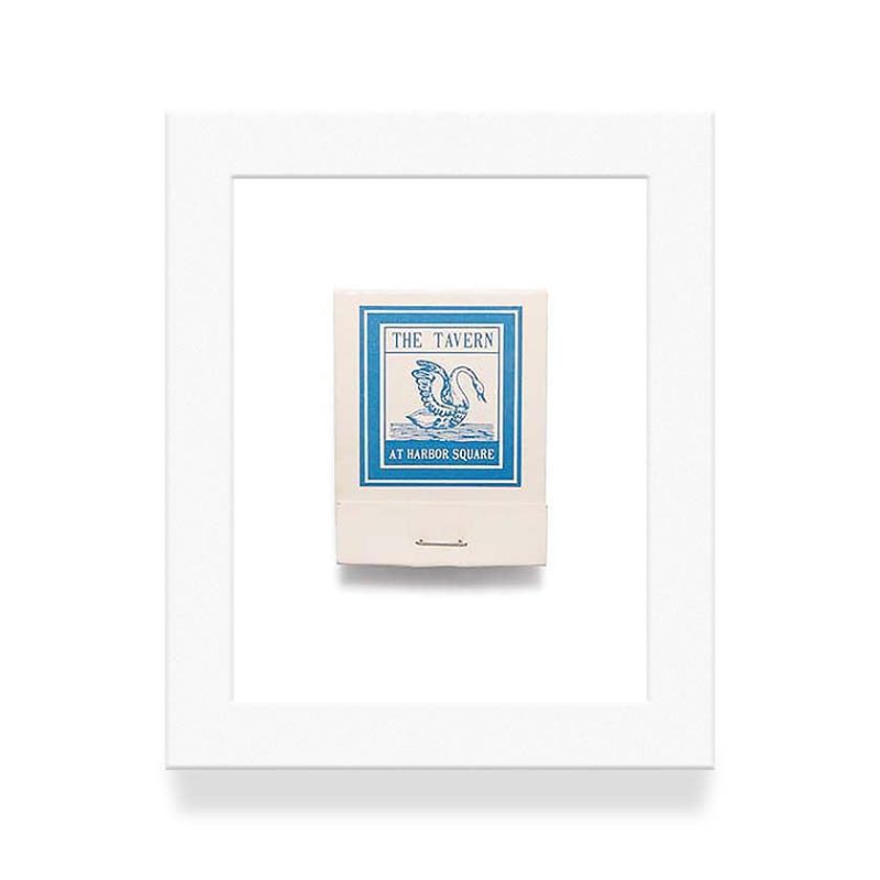 Tavern at Harbor Square Nantucket Matchbook Diaries White Frame