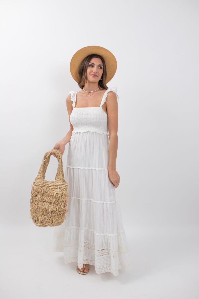 mon coco winnie maxi white 5423