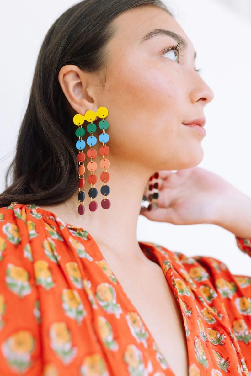 sunshine tienda rainbow cascade earrings 32730165182579