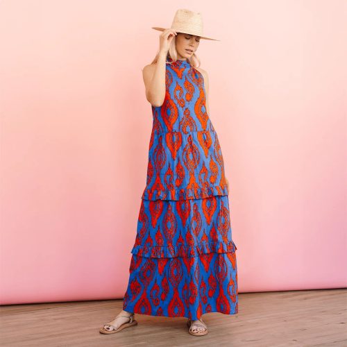 sunshine tienda zicatela ikat maiz dress 36162496987251